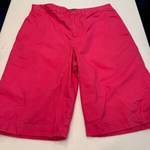 Polo Ralph Lauren Youth Boys chino Pink Shorts with pony logo on back. Sz 20
